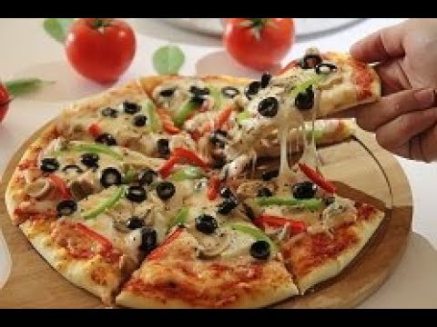 italian Pizza  طريقة عمل  البيتزا الايطالية بكل سهولة بكل تفاصيلها  أروع من الجاهزة