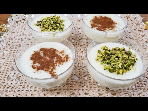 طريقة تحضير المهلبية Easy Delicious Muhallabieh Recipe