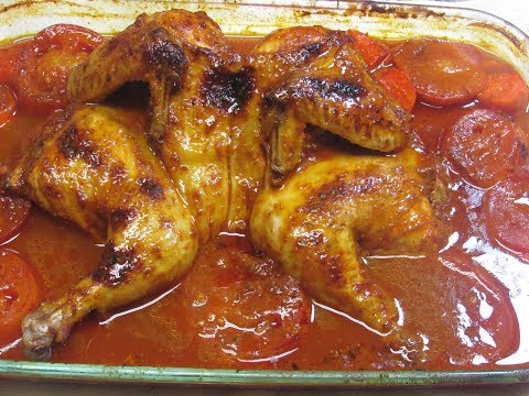 تبسي الدجاج  بالفرن اطيب أكلات عراقية  Chicken Recipe