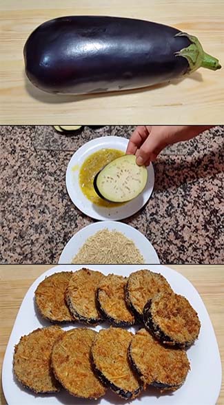 طريقة طبخ الباذنجان المشوي