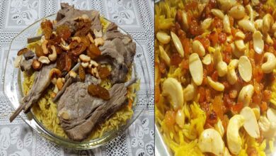 طريقة عمل الرز بالمكسرات