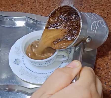 طريقة عمل القهوة الفرنساوي باللبن