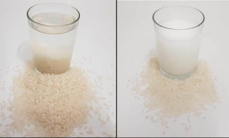 فوائد ماء الأرز للشعر مع مكونات وطريقة استخدامه لتكثيف الشعر غير شكل
