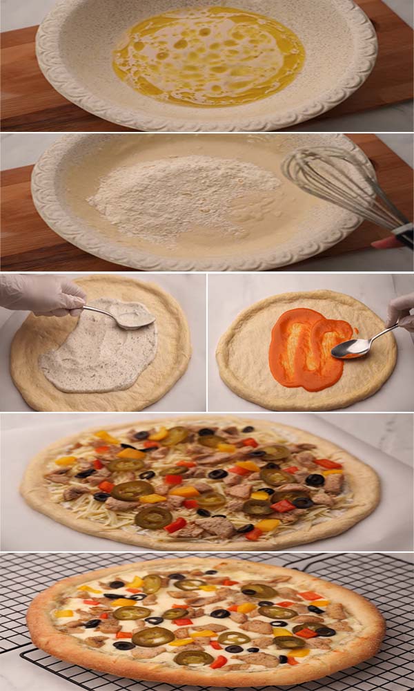 وصفات بيتزا مكتوبة بالصور