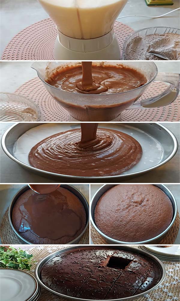 طريقة عمل كيك الشوكولاتة بالكاكاو